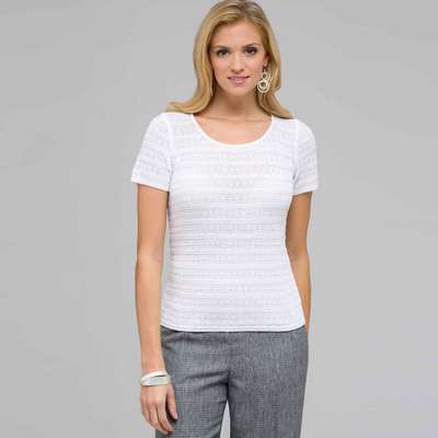 Scoop Neck Knit Top